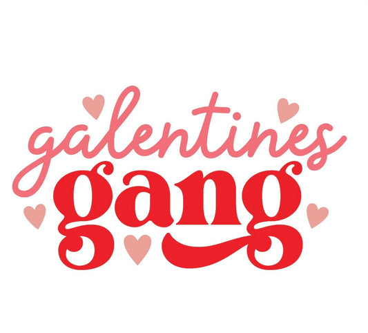 Galentines Gang Twinning Tees