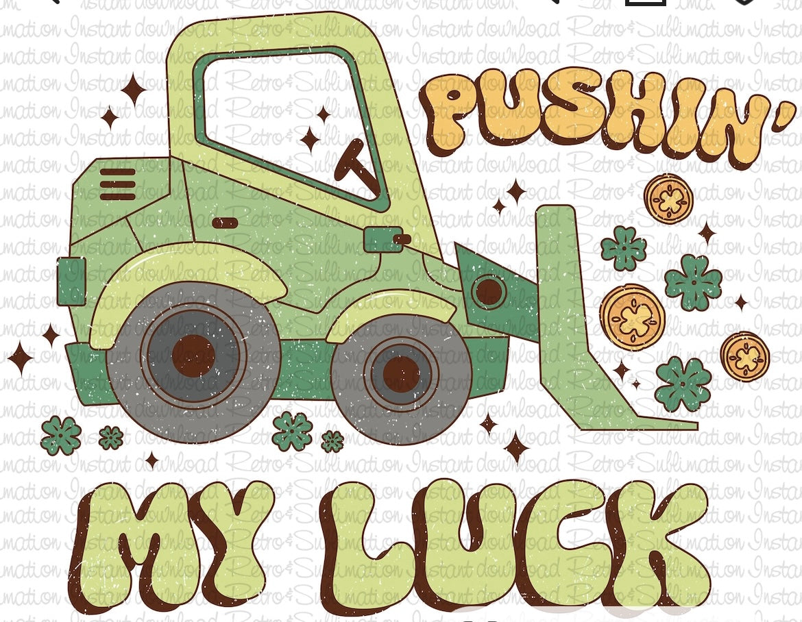 Pushin' My Luck Tee