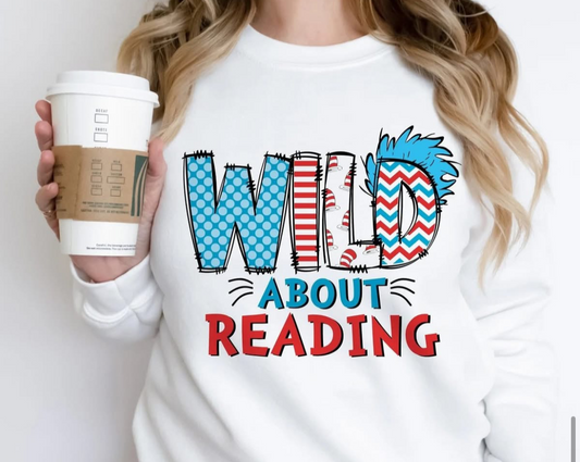 Wild About Reading Tee