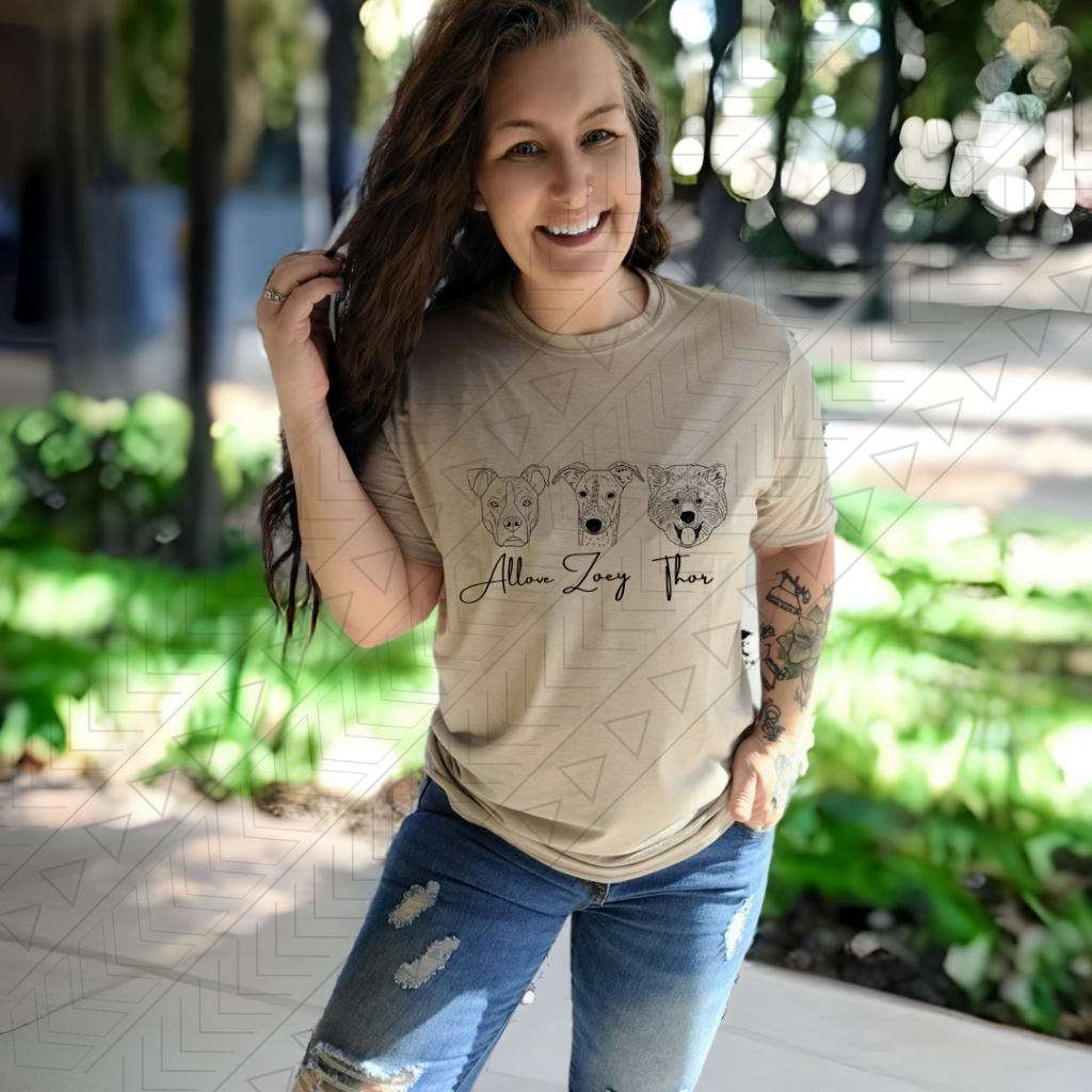 Custom Dog / Cat Shirt Shirts & Tops